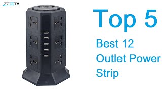 Top 5 Best 12 Outlet Power Strip | Best Review Lab