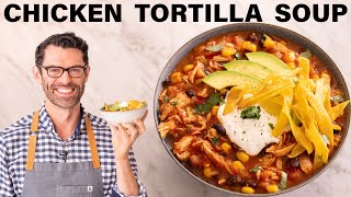 Easy Chicken Tortilla Soup Recipe