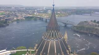 View from Peace Tower (Top of The Parliament Building)