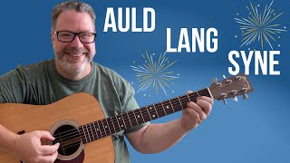 How to Strum Auld Lang Syne on Guitar