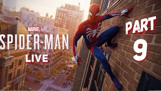 Marvel's Spiderman PS4 LIVE - Becoming Greater Part 9