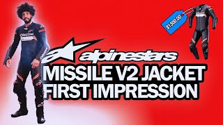 MY FIRST FULL LEATHER BIKE SUIT 🥹 | ALPINE STAR MISSLE V2 IGNITION RACE SUIT