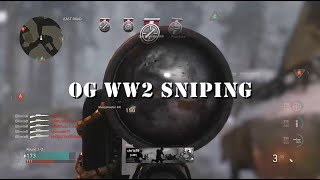 OG WW2 Sniping