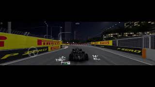 Formula 1 Marina Bay, Singapore F1 2020 challenge 6-1 Real Racing 3 5120x1440 Mercedes-AMG W11 RR3