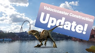 Velocicoaster Construction Update - February 24 2021 - Universal Islands Of Adventure