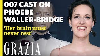 'She's not awkward, but her work is so awkward!': James Bond cast on Phoebe Waller-Bridge