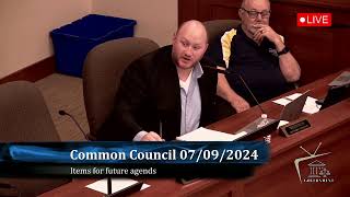 Common Council Meeting 7-9-2024