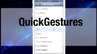 Jailbreak Tweak: QuickGeastures