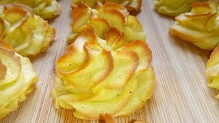 Hercegnő burgonya (a gyönyörű és pofonegyszerű köret)/duchess potatoes a really easy side dish