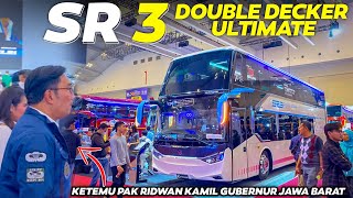 SR 3 DOUBLE DECKER ULTIMATE YANG TERBARU DARI KAROSERI LAKSANA PENUH DENGAN IDE IDE TERBARU