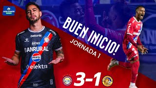 Xelajú MC 3-1 Marquense 🇫🇷🏟🇬🇳 JORNADA 1 / Liga Guate Banrural [ Noticia de Gol GT ]