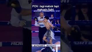 SIAPA YG NONTON MATCH TADI INI?#kikboxing #boxing