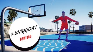 My 6'10 PLAYMAKER Build IS BREAKING NBA LIVE 19|4-WAY DEMI GOD|