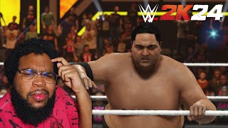 WWE 2K24 MYFACTION RANKED GAMEPLAY! SHOWING OFF THE BEST CARD IN THE GAME!!