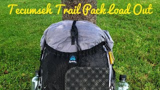 Tecumseh Trail Pack Load Out