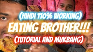 EATING BROTHER! (Hindi with Subtitles) MUKBANG!