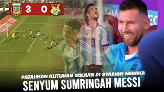 HANCURKAN BOLIVIA DI STADION NERAKA | ( Full Goal ) Senyuman Messi Lihat Gol Juniornya Di Argentina