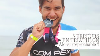 LES 5 ERREURS QUI T'EMPÊCHENT DE PROGRESSER EN TRIATHLON : tu penses t'entraîner comme il faut ?