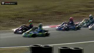 2018 IAME EURO SERIES 2018 ROUND 1   SATURDAY qualifying heat 4