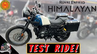 2023 Royal Enfield Himalayan //  TEST RIDE!!!