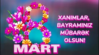 8 МАRТ. BEYNƏLXALQ QADINLAR GÜNÜNÜZ MÜBARƏK OLSUN! 🌺😊🌺