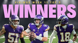 Vikings Top 5 Winners In Victory Over Tennessee Titans