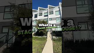 What is a stacked townhouse? #vancouverrealestate #realestate #stackedhomes #townhouse #vancouver