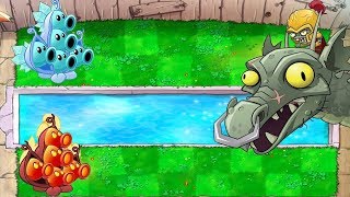 Plants vs Zombies 2 Hack Zombot Dark Dragon  Gameplay Walkthrough  Primal PvZ 2