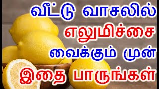 வீட்டு வாசலில் எலுமிச்சை வைக்கும் முன் இதை பாருங்கள் | lemon in home entrance |#nammabhoominammasamy