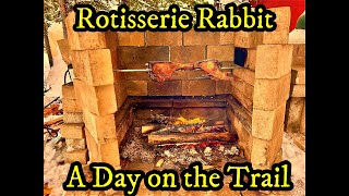 CATCH n' COOK ROTTISERIE RABBIT & Almost Lost My Steering - Remote Off Grid Cabin Life