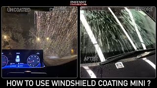 WINDSHIELD COATING (MINI PACK) WATER / RAIN REPELLENT