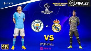 FIFA 23_MANCHESTER CITY vs REAL MADRID-UEFA Champions league/ PS5