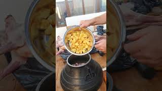 МЯСНОЕ РАГУ В АФГАНСКЛМ КАЗАНЕ НА ДРОВАХ. РЕЦЕПТЫ СЮФ #мясо #вкусно #рецепт #еда #мангал #казан