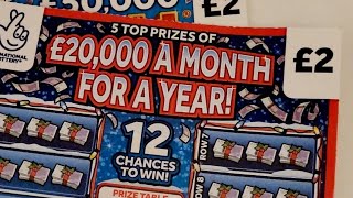 12 Chances To Win Scratch Cards