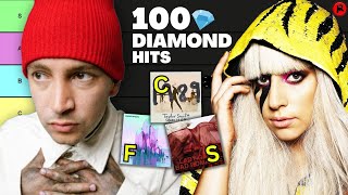 Ranking 100 Diamond Certified Songs (10 Million+ Sold)