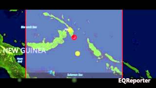 M 5.6 EARTHQUAKE - NEW IRELAND REGION, PAPUA NEW GUINEA