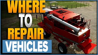 How To Repair Vehicles In Farming Simulator 25