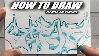 How To Draw Letter Abstraction Warm Ups, Drawing and Sketching, 512.1