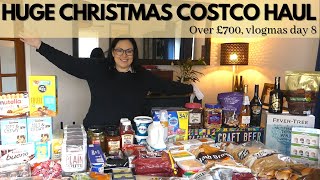 VLOGMAS DAY 8 | HUGE COSTCO HAUL| CHRISTMAS COSTCO HAUL | COSTCO DECEMBER 2022 | VLOGMAS 2022