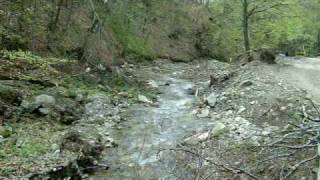 The road to Sarmizegetusa Regia (Dacian fortress)