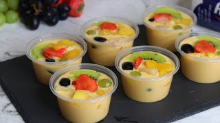 নতুন এবং ভিন্ন স্বাদের হরলিক্‌স কাস্টার্ড ॥ Horlicks Custard Recipe ॥How To Make Custard