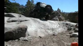 G wagen on Rubicon Trail