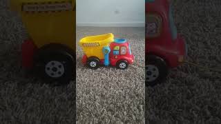 vtech drop and go dump truck low plich toy