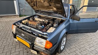 XR3I starts and drives first time since 28 years!