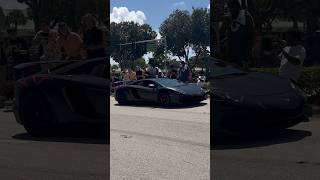 V12 Lamborghini Aventador SV Launch Control