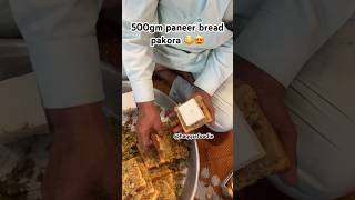 500gm paneer wala bread pakora| Delhi’s best paneer pakora #streetfood #kamlanagar #delhistreetfood