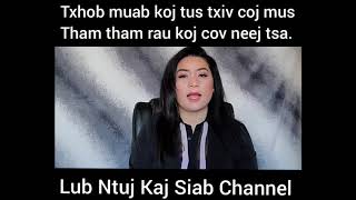 Txhob coj koj tus txiv coj mus tham tham rau koj cov neej tsa. 04/18/2020