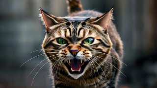 Crazy Cat Sounds | Angry And Hungry Cat Meowing Sounds | Cat Sounds Angry Sound Effect