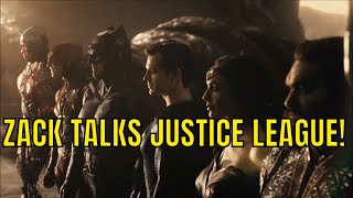 Zack Snyder Talks Justice League