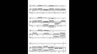 [Score Video] Sonatine for Violin and Piano "Music Theory"